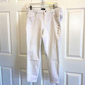 New Gap Denim White Legging Jeans